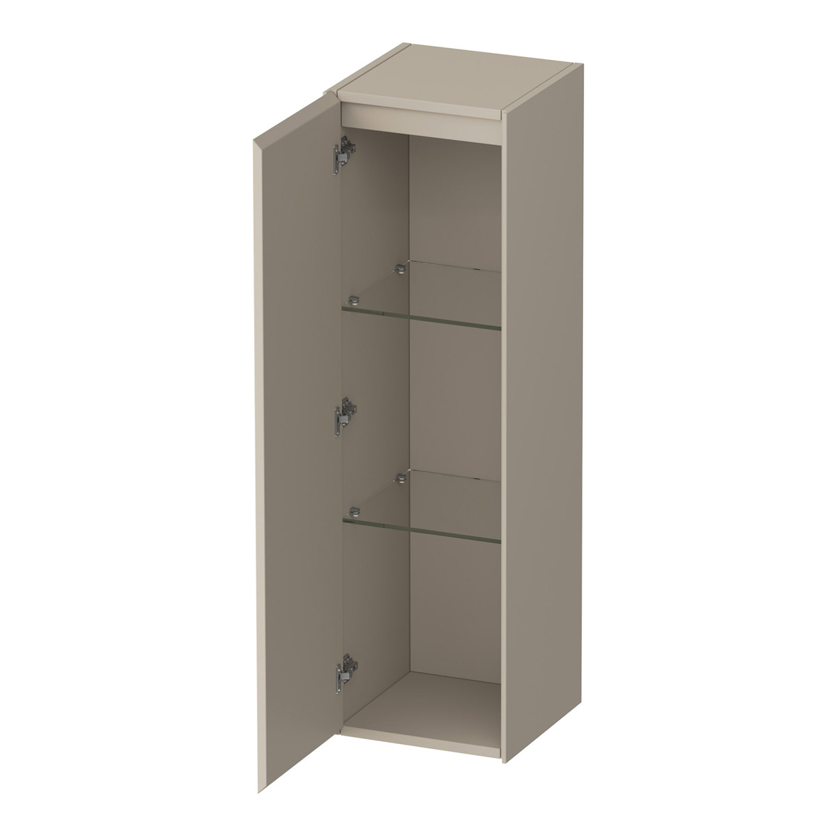Brauer Inspire kolomkast 120cm linksdraaiend beige mat