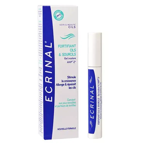 Gel Fortificante Incolor Ecrinal para Cílios e Sobrancelhas ANP 2+ 9ml