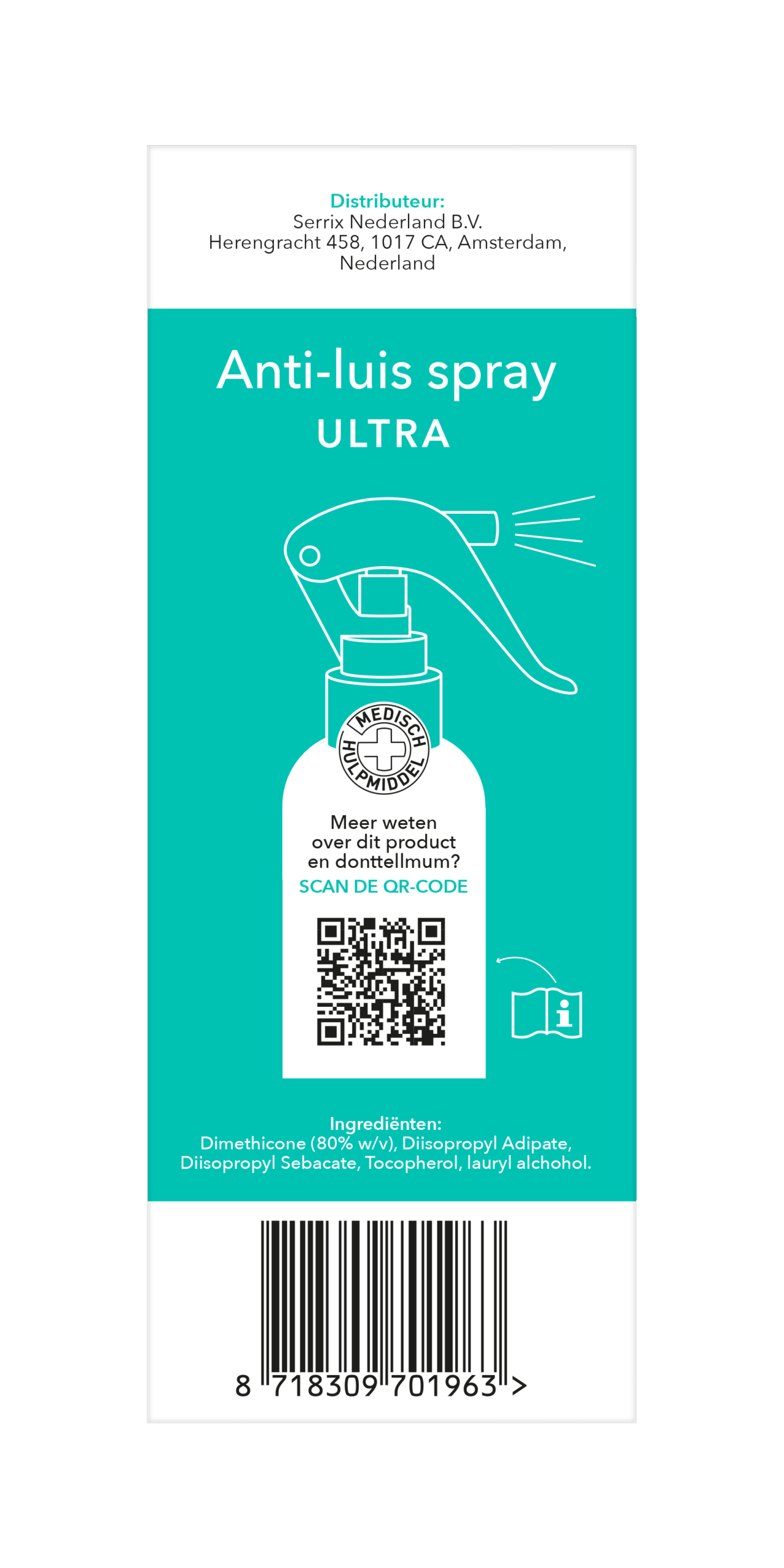 Donttellmum Anti Luis Spray Ultra (120 ml)