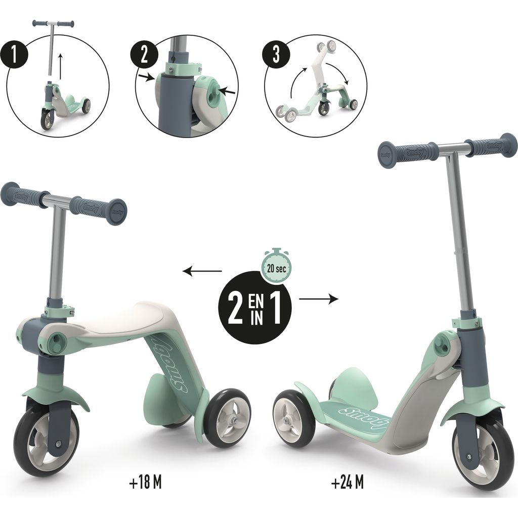 SmobySmoby   2in1 Scooter