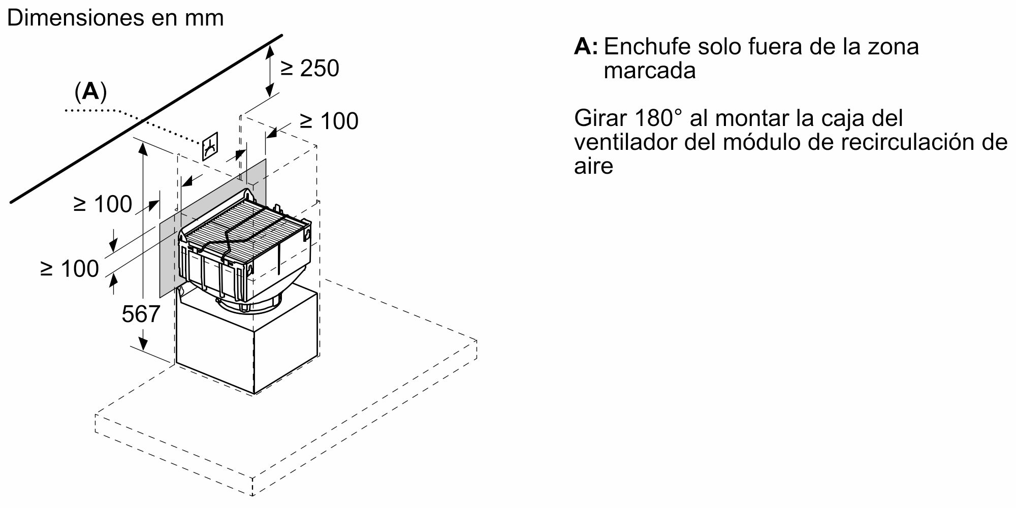Kit de recirculação Clean Air Plus DWZ1CX1I617004060
