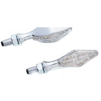 Clignotant CustomAcces ROAD LED (La paire) Universel - Gris