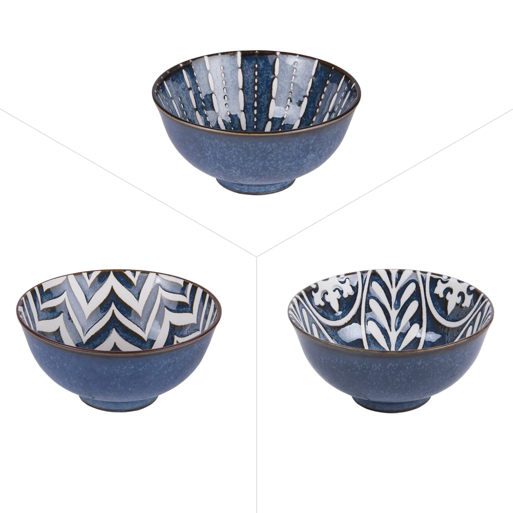 Bol Makaha 15 cm (lot de 3) Table passion