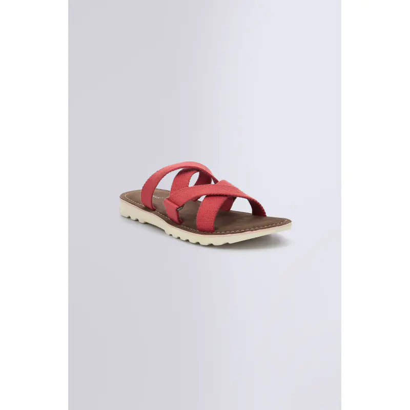 KICK NOCK ORANGE ROUILLE SANDALES Textile Homme