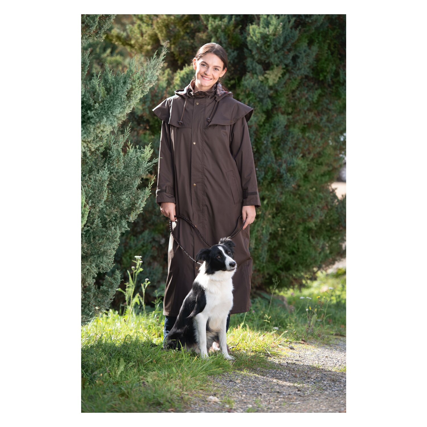 SCIPPIS Regenmantel Gladstone Coat - braun