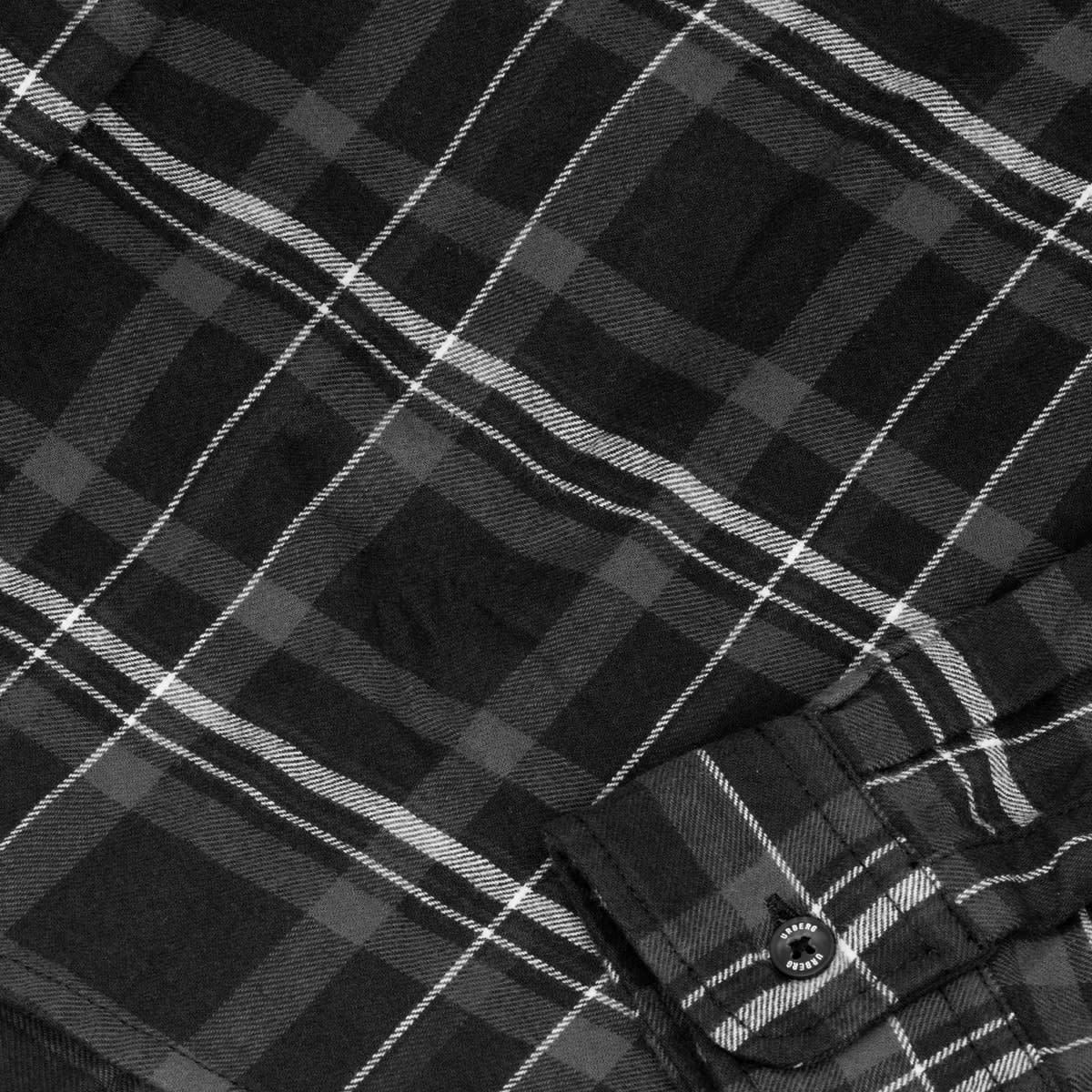 Urberg Flannel Ls W Strap Shirt Wmn Black Beauty