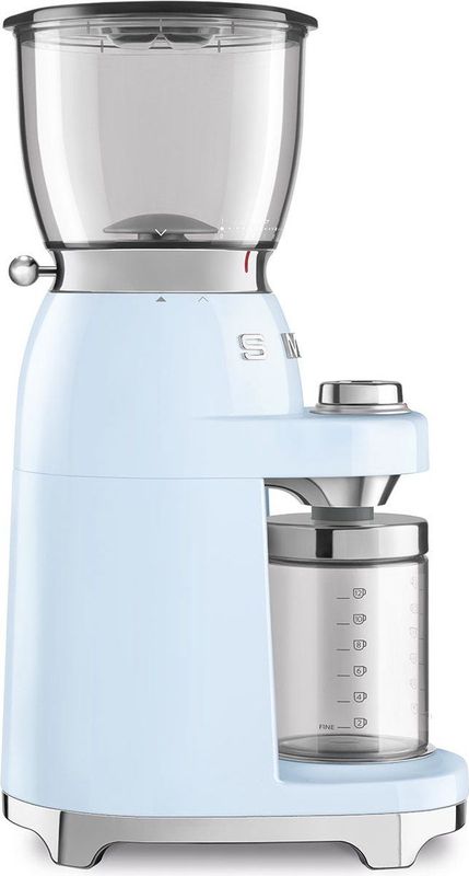 SMEG CGF01PBEU Elektrische koffiemolen Pastelblauw 30 maalstanden