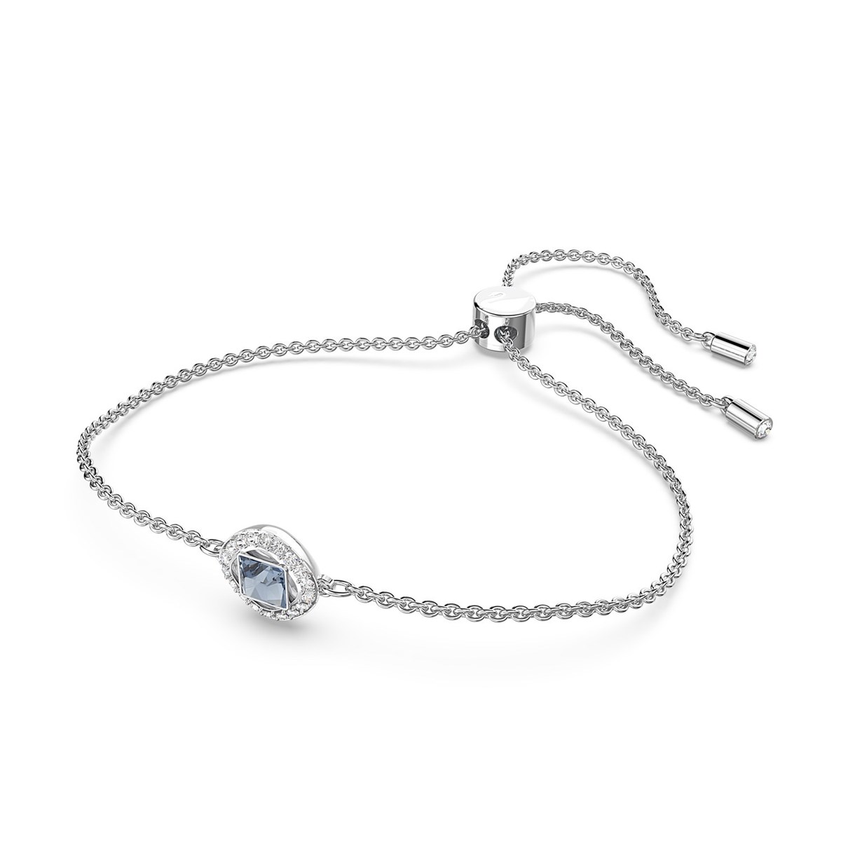 Bracelet Swarovski Angelic argenté bleu