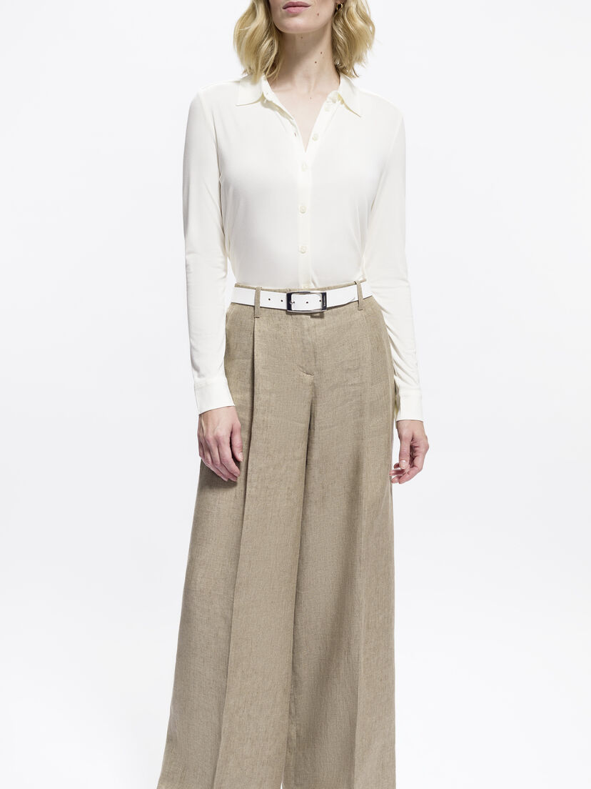 Leren Riem - wit