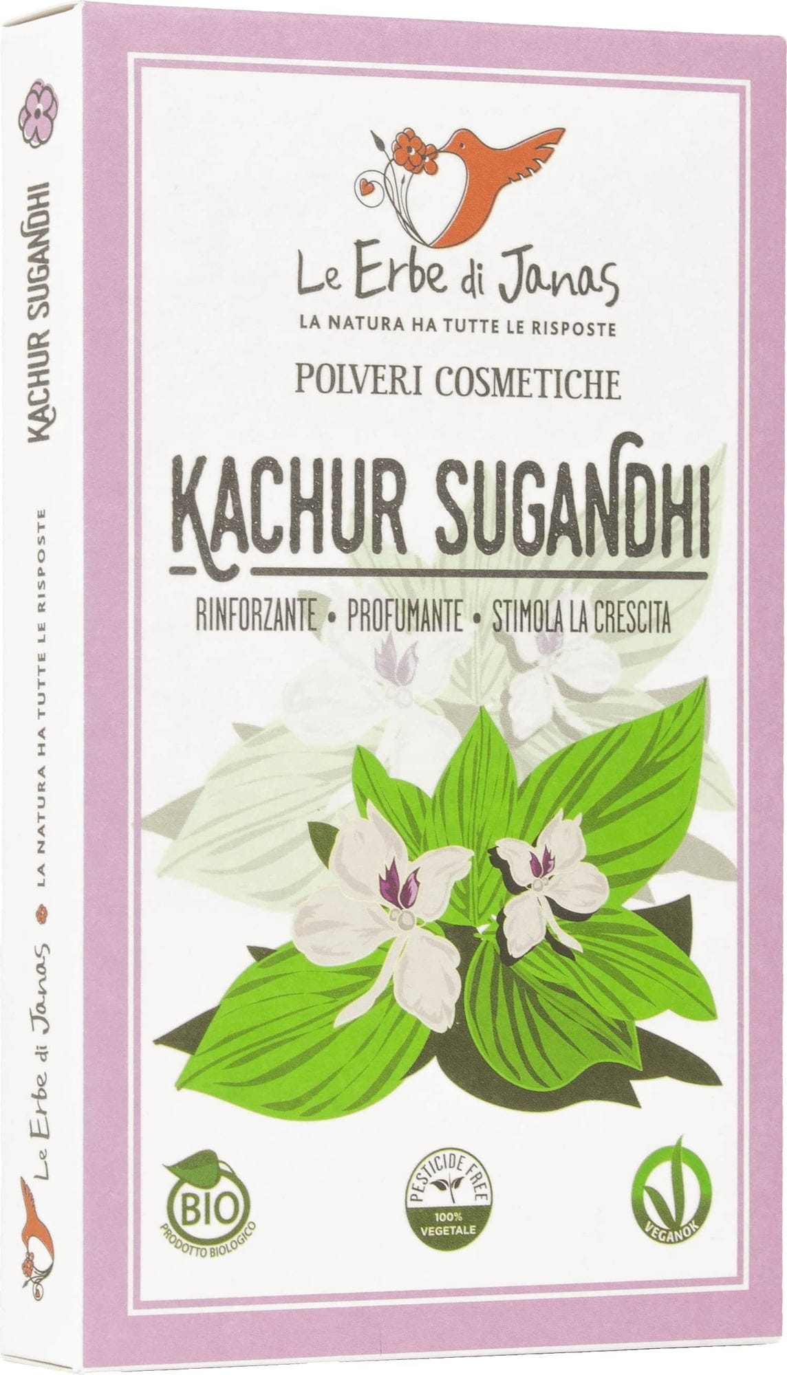 Le Erbe di Janas  Kachur Sugandhi (Weißer Kurkuma), 100 g