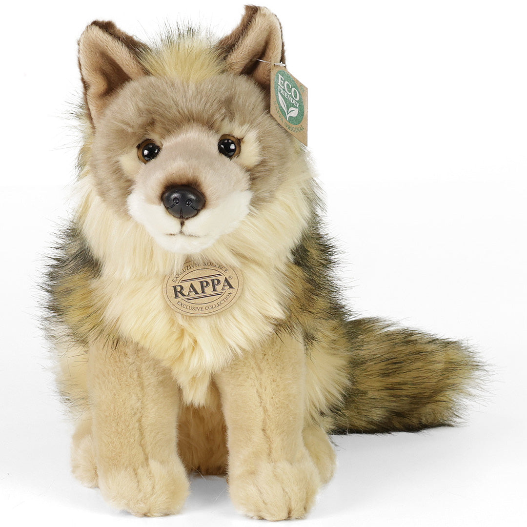 rappa knuffelwolf coyote - 24 cm