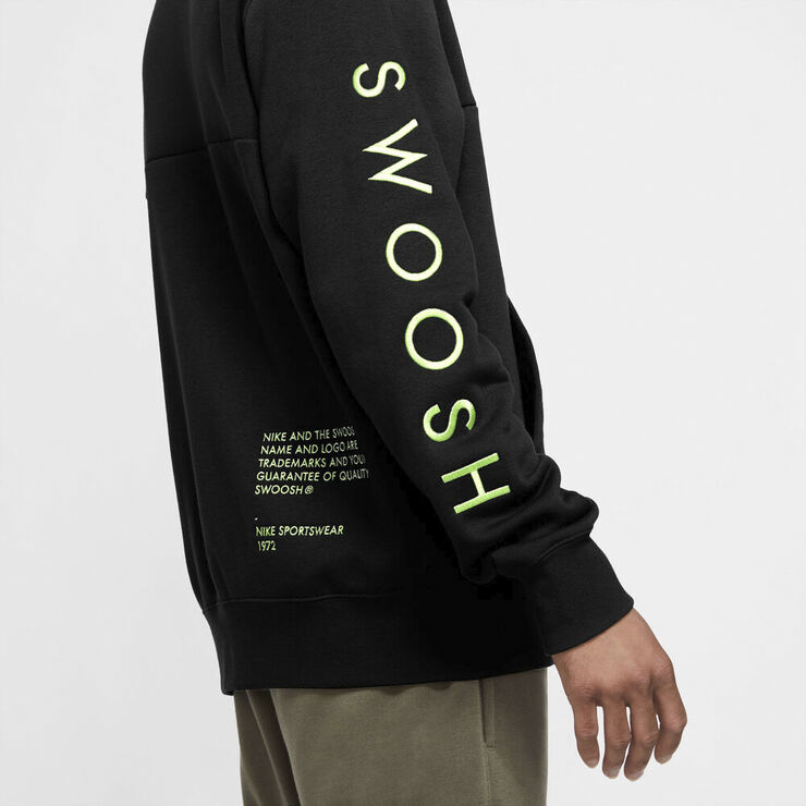 Nike Sportswear Swoosh Haettetroje Sort
