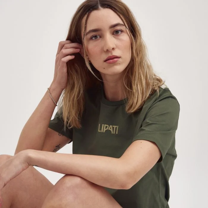 Lipati Dame T-shirts Not For Running SS Tee Grøn