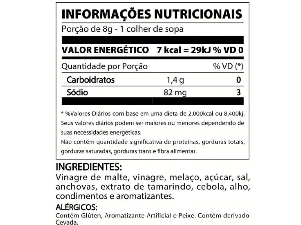 MOLHO INGLÊS LEA & PERRINS 150ML