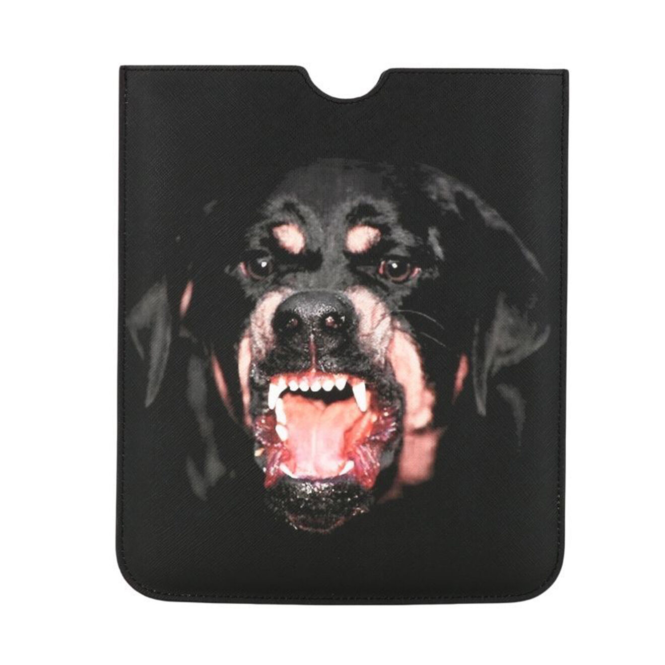 Givenchy Pochette Ipad Givenchy en Cuir grainé noir Neuf - 21x25 cm
