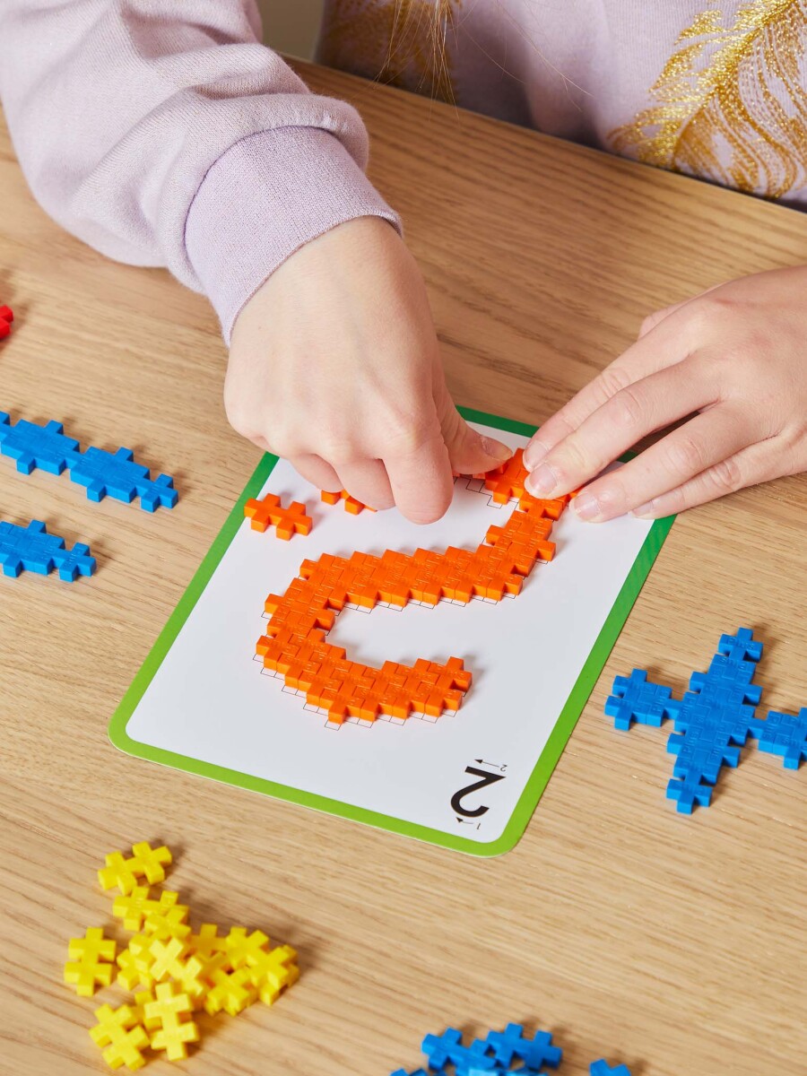 Plus Plus - Learn To Build Abc & 123 Sæt - 600 Stk