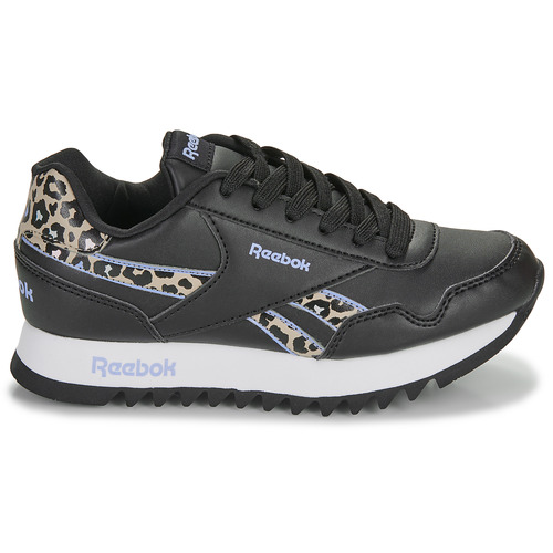 Reebok Classic - REEBOK ROYAL CL JOG PLATFORM - Noir / Léopard