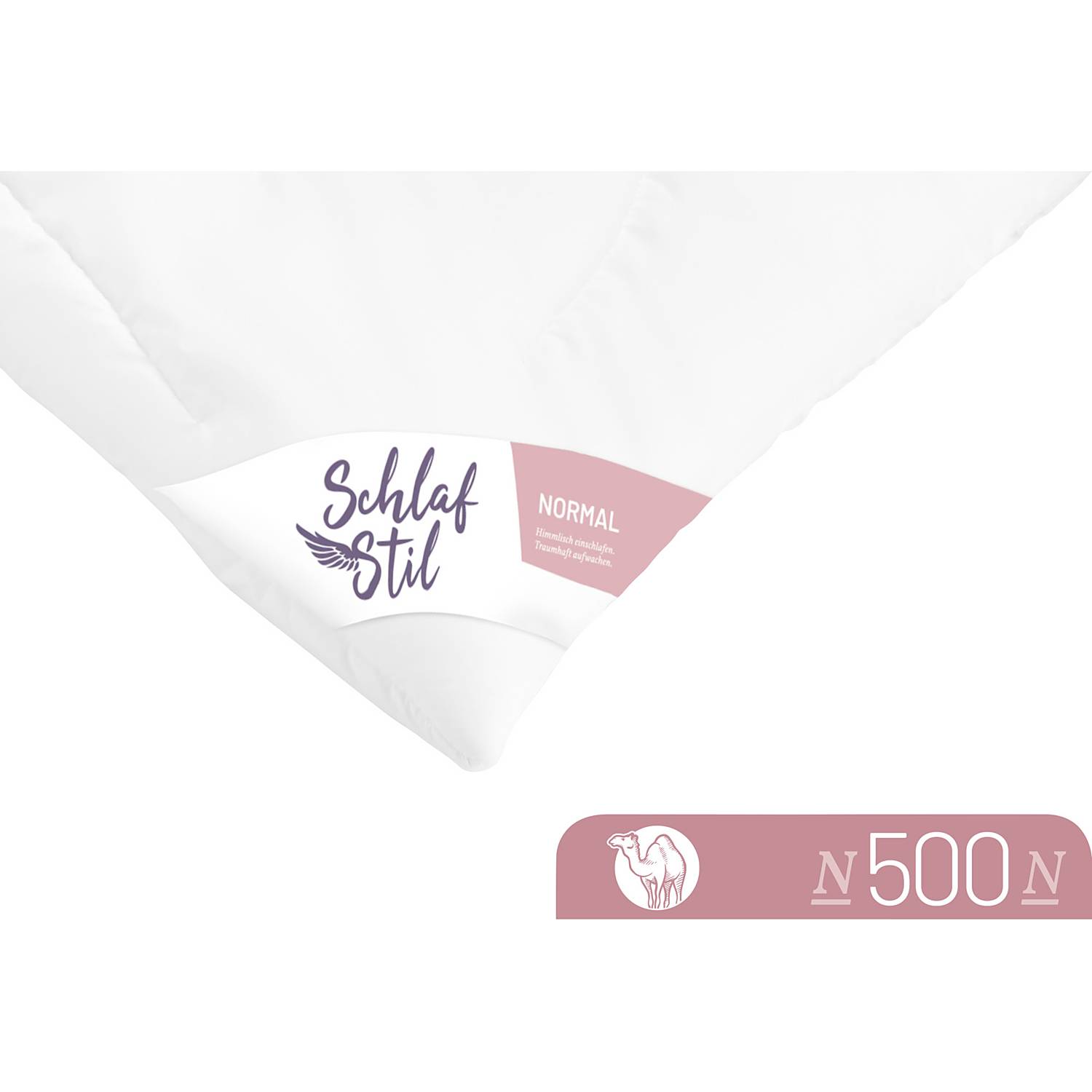 Schlafstil Duo-Leichtsteppbett N500