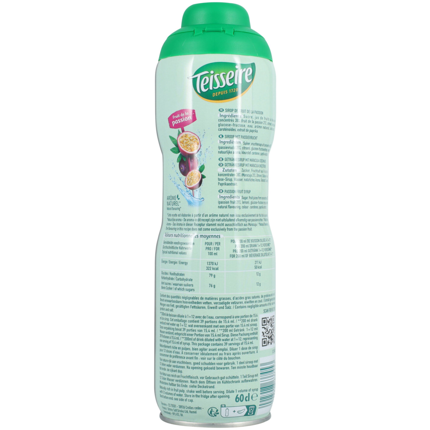 Teisseire Passionsfrucht-Sirup -60cl