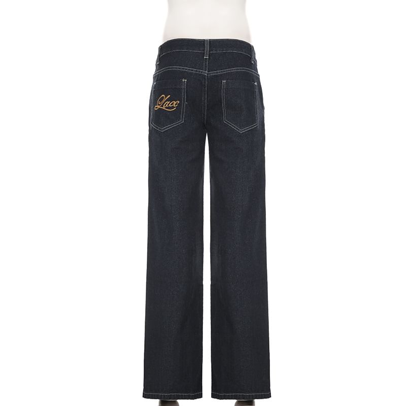 Genrovia - Lage flared jeans