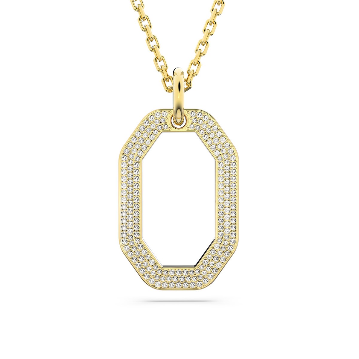 Sautoir Swarovski Dextera doré