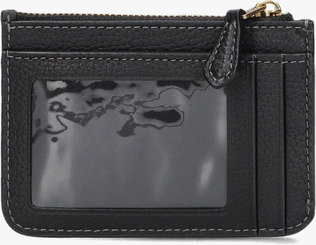zwarte coach portemonnee essential mini id card case
