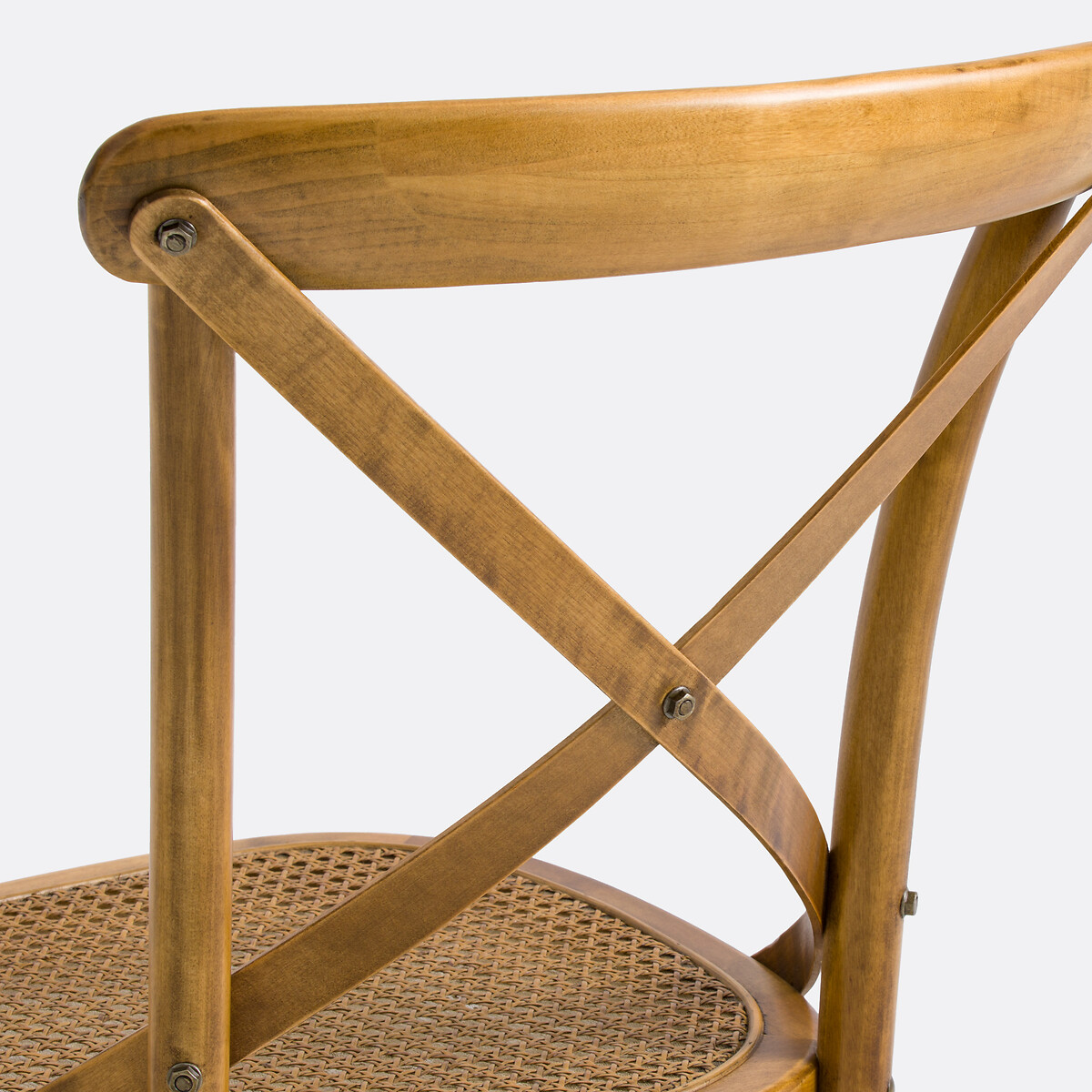 LA REDOUTE INTERIEURS<br>Conjunto de 2 cadeiras, madeira e rattan de cedro