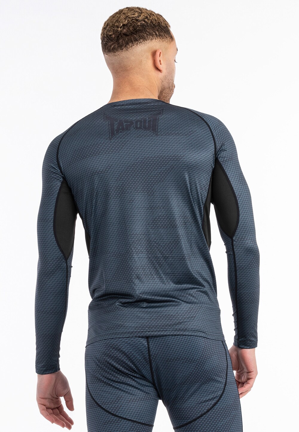 Tapout Herren langärmeliges Funktionsshirt schmale Passform HAZELTON
