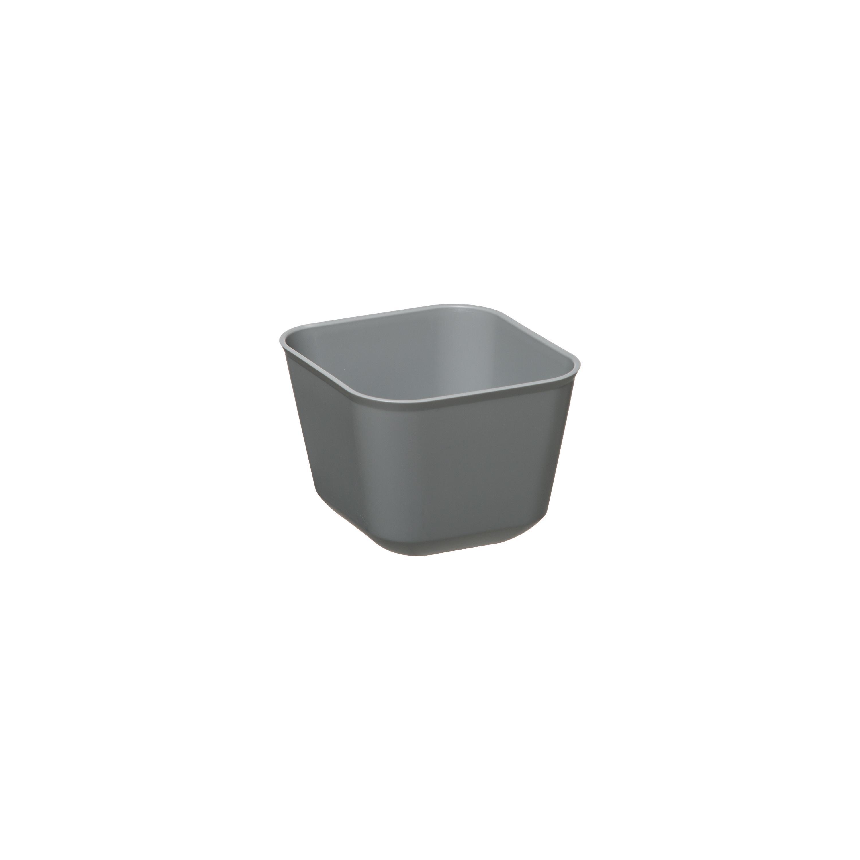 BAC FLEX CARRE X4 PCS GRIS D.8.5X6.3CM