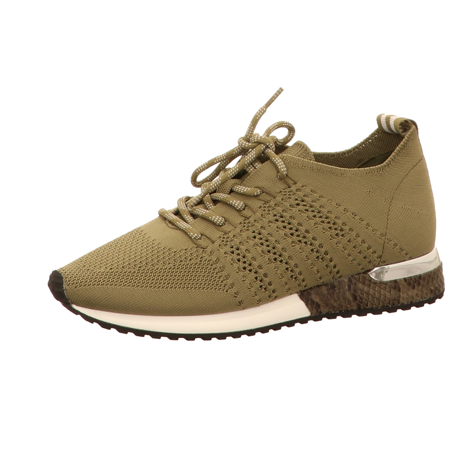 LA STRADA Sneaker khaki grün