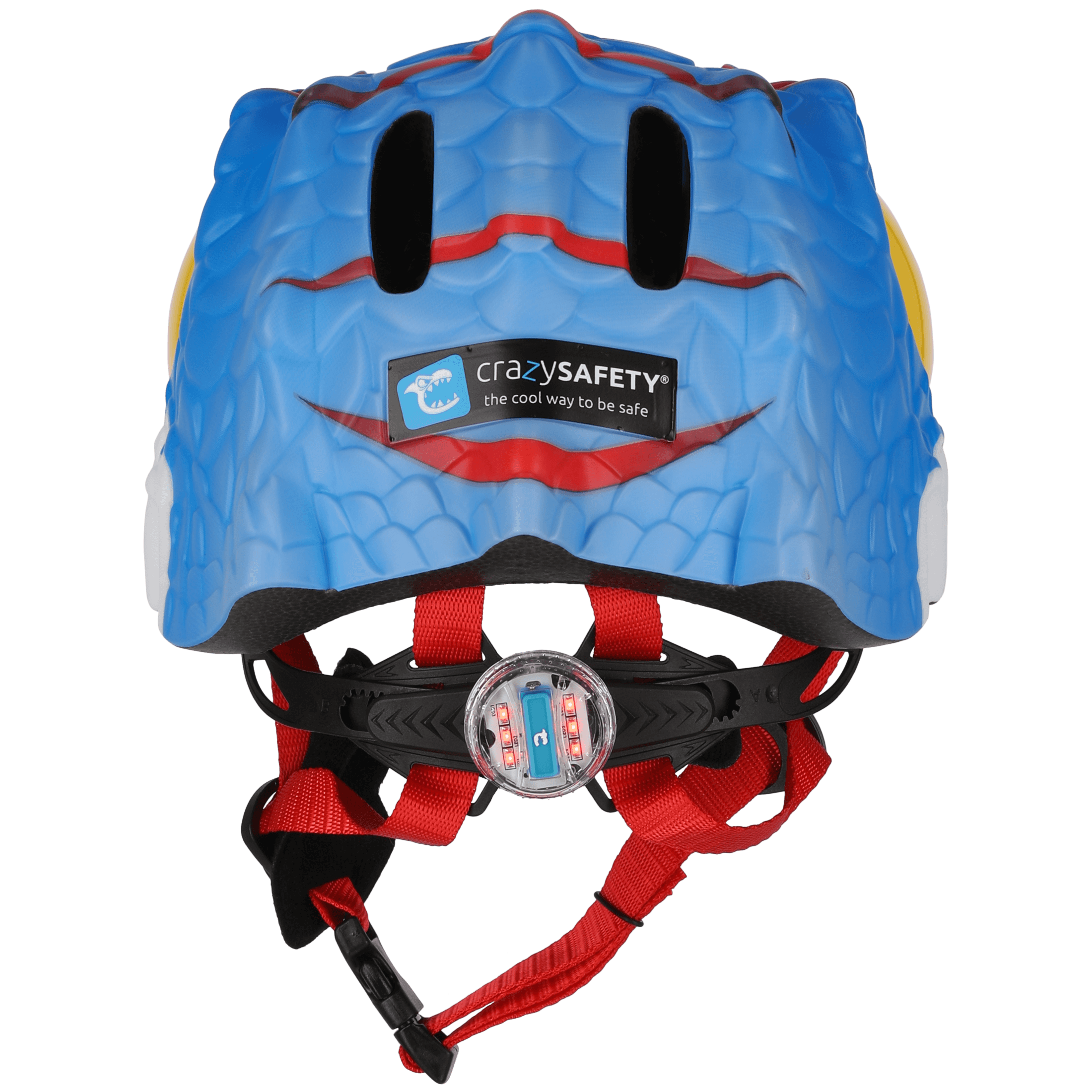 CrazySafety Dino Bicycle Helmet - Sykkelhjelmer