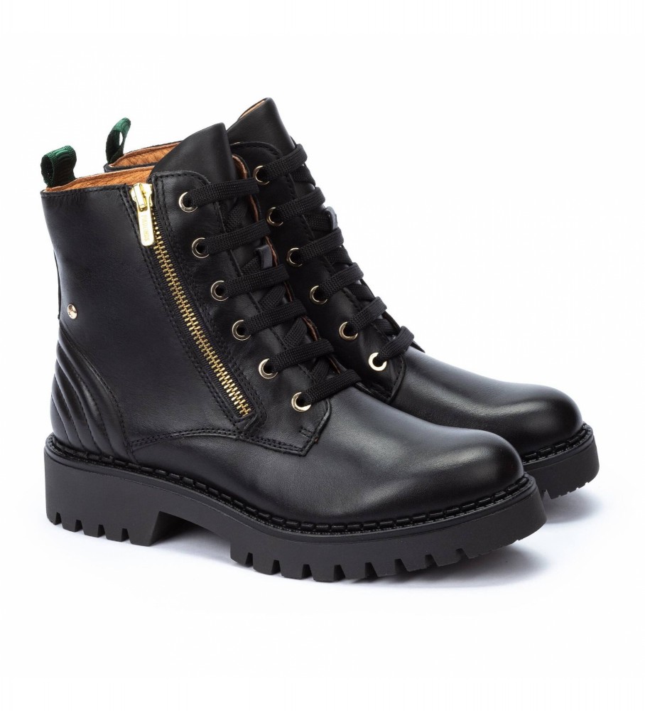 Botas Pikolinos Aviles de couro preto