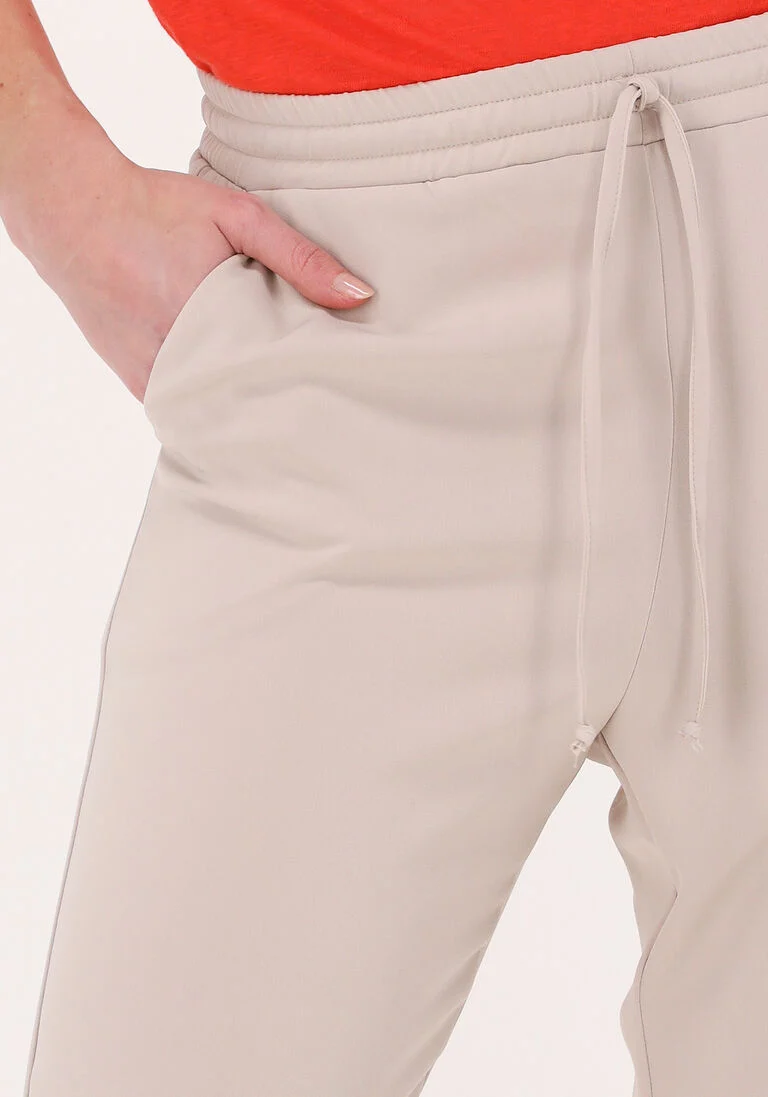ACCESS zand access pantalon sweat pants with tun-up hems
