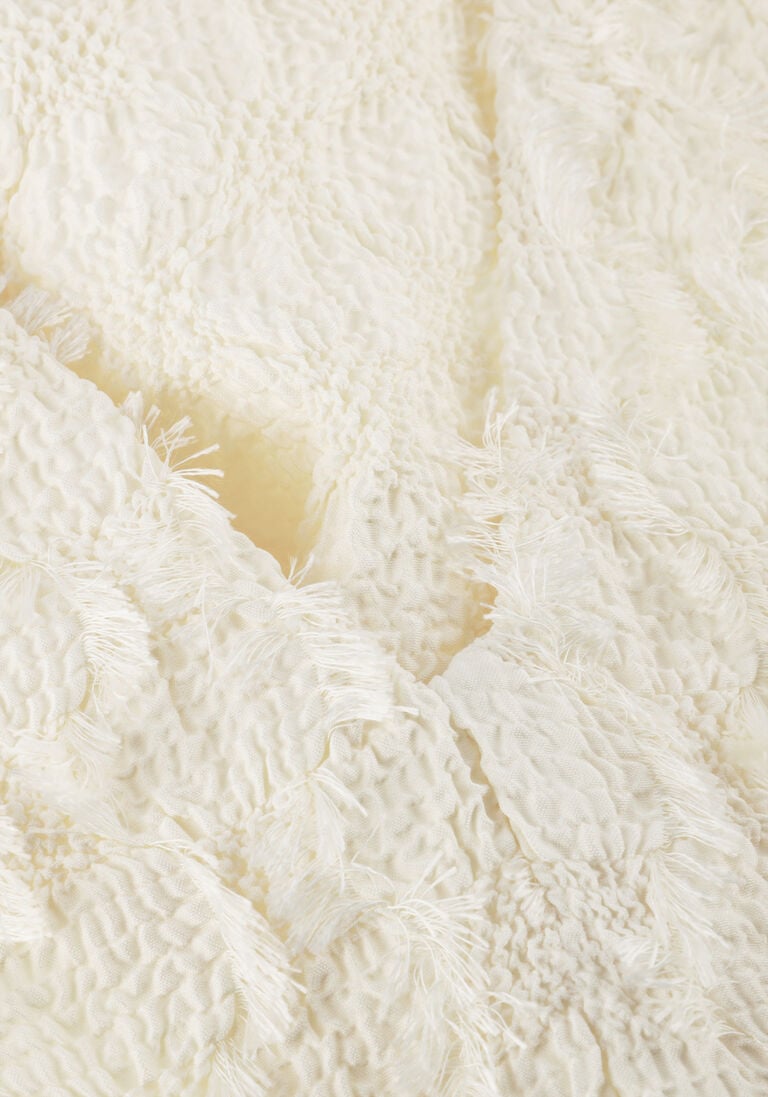 creme haute l'amitié blouses stuff structre v-blouse