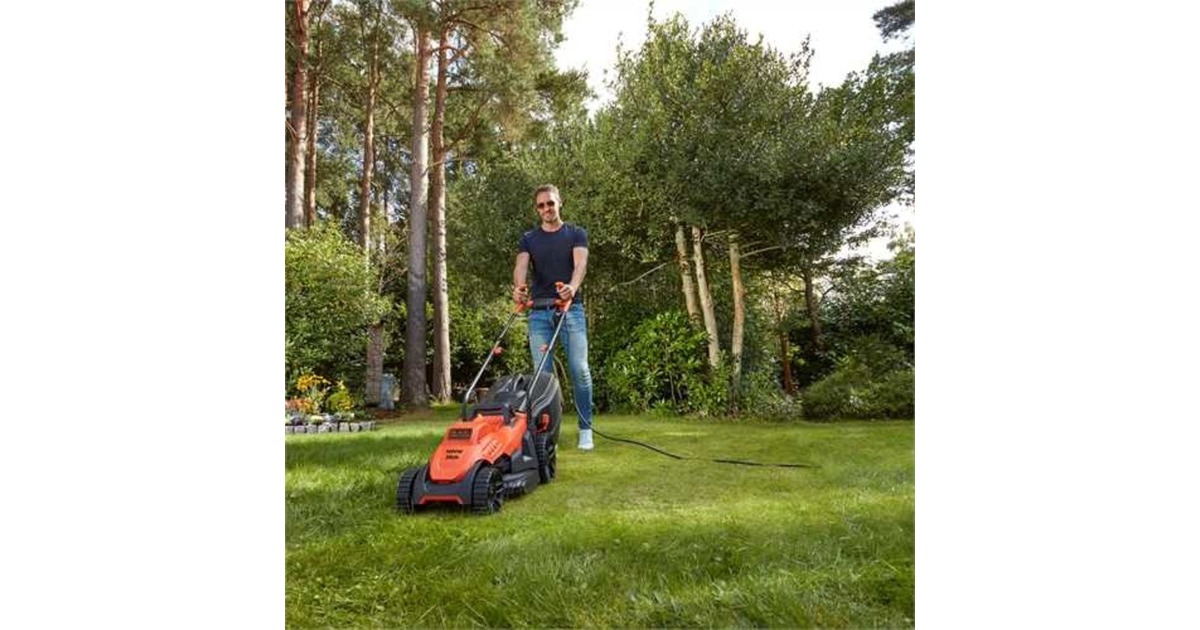 BLACK+DECKERGrasmaaier BEMW461BH-QS  (Oranje/zwart)
