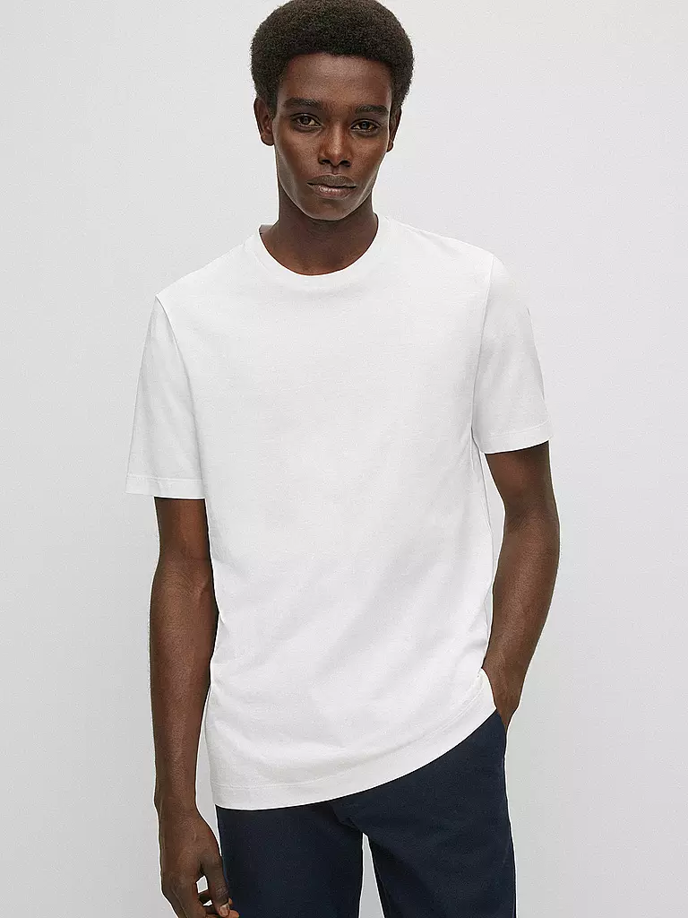 BOSS T-Shirt THOMPSON weiss