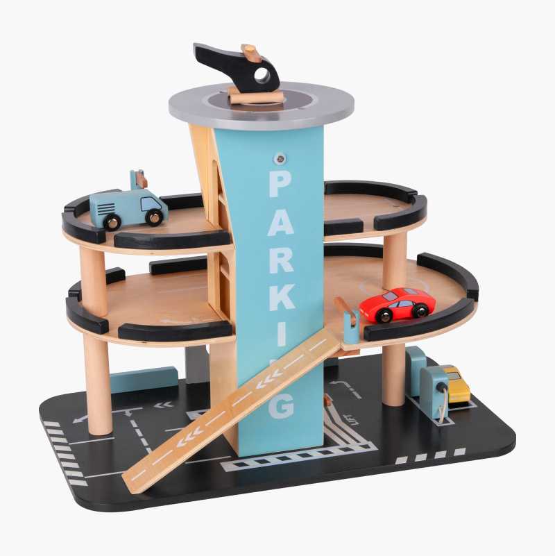 Parkeringshus av tre
