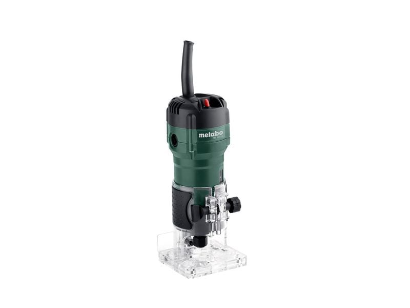 Metabo Kantenfräse FM 500-6 Leichte, kompakte Kantenfräse zum einhändigen Profilfräsen, Trimmen und Nuten