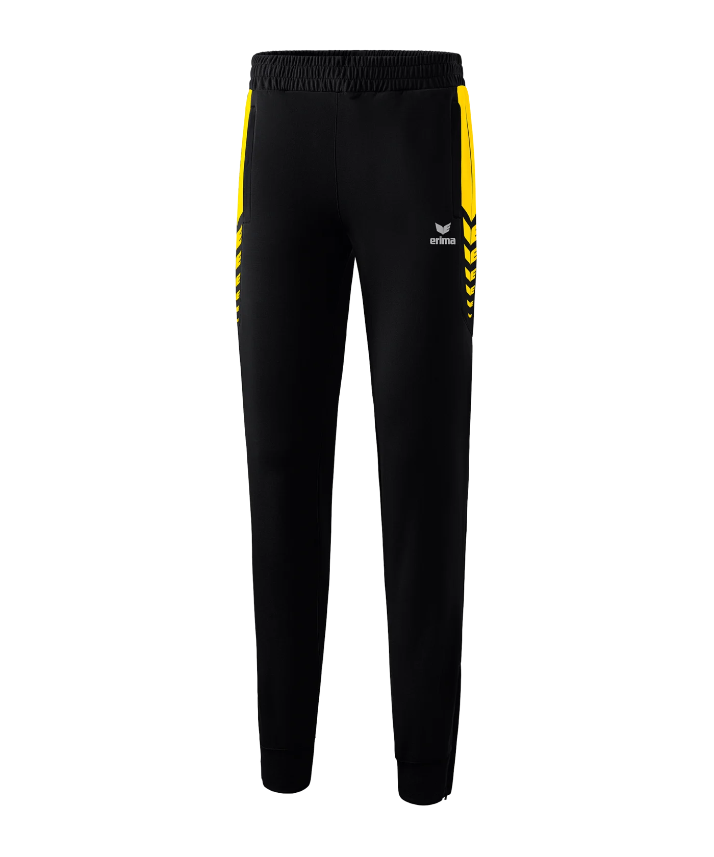 Erima Six Wings Worker Hose Damen Schwarz Gelb