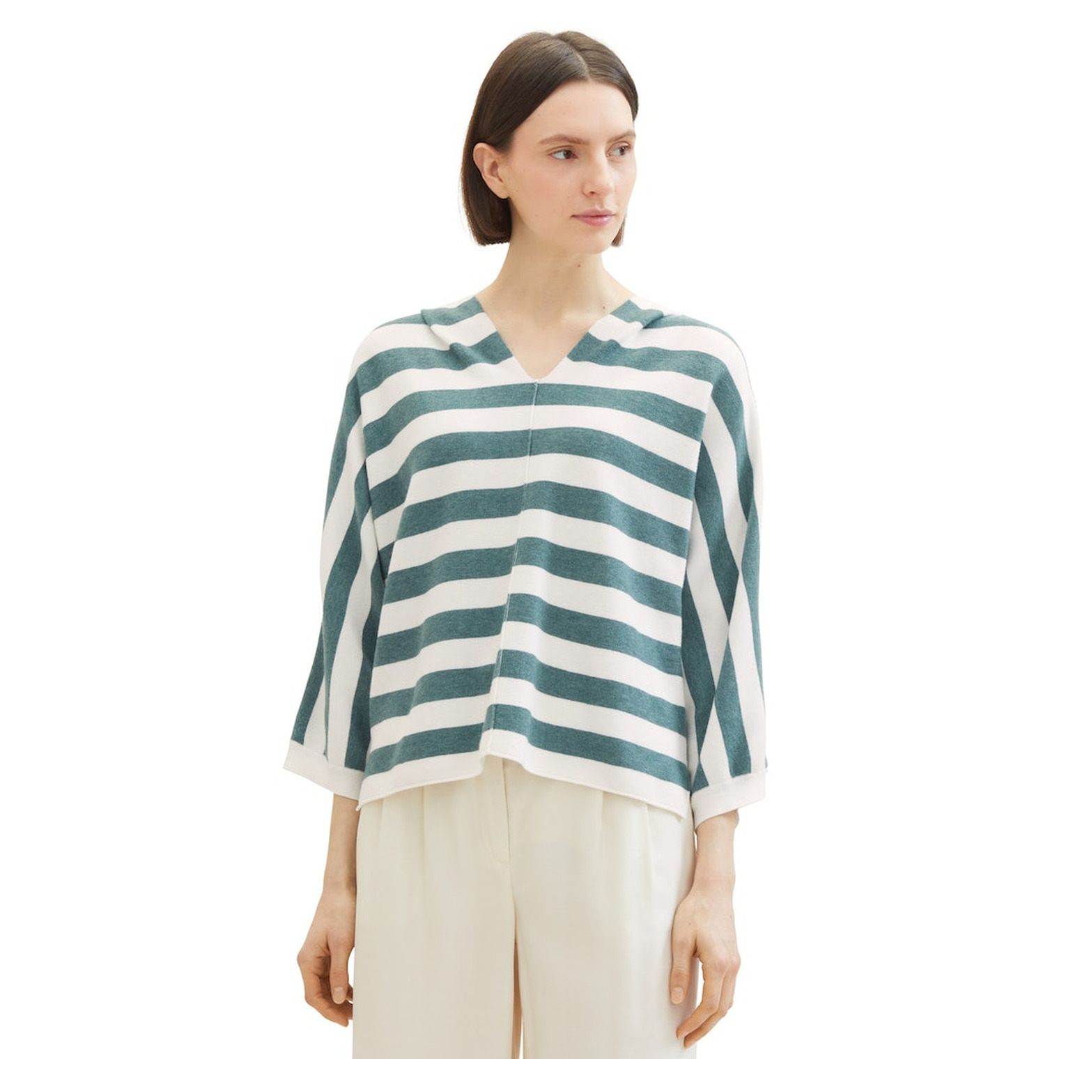 Tom Tailor Knit pullover with hood