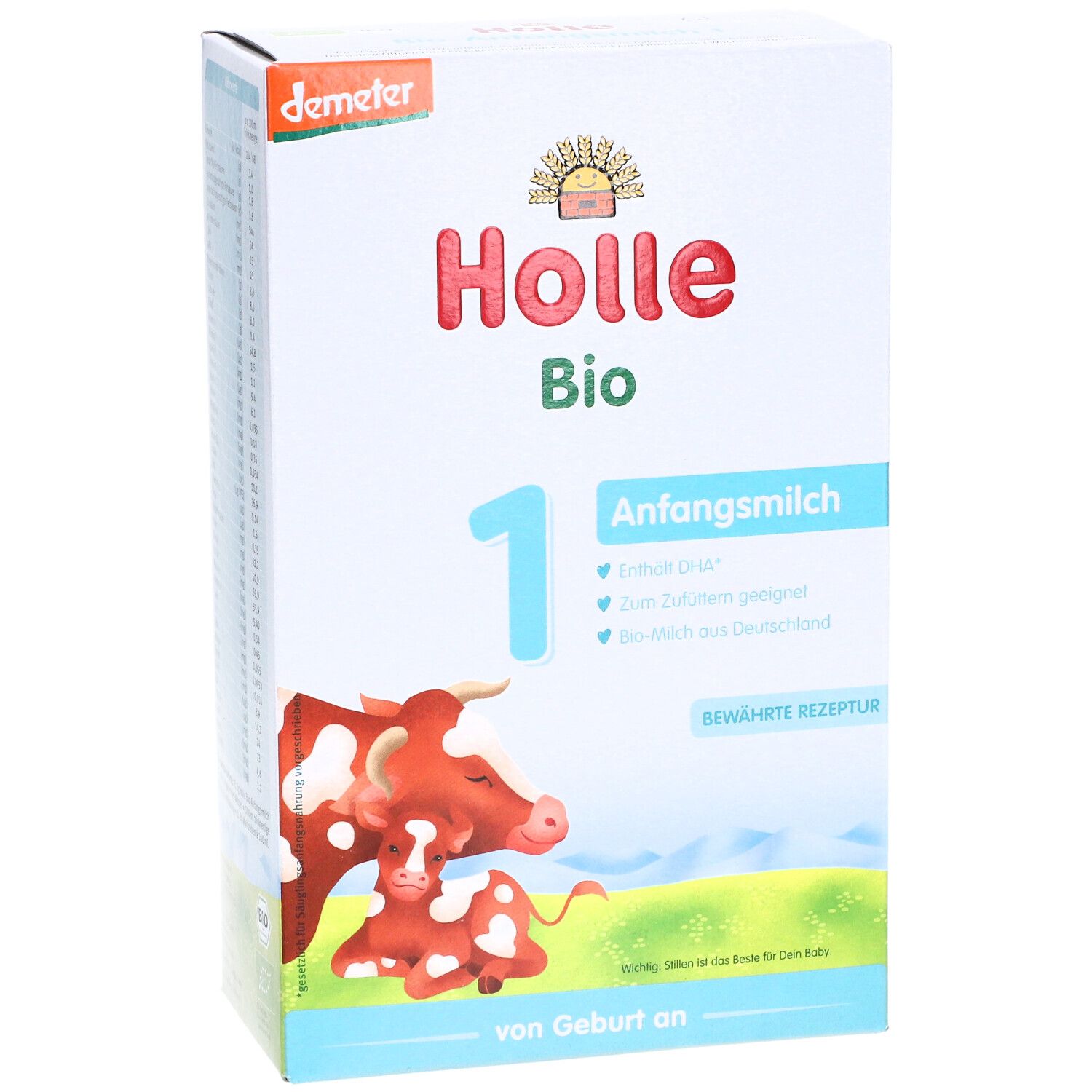 Holle Bio 1 Anfangsmilch von Geburt an