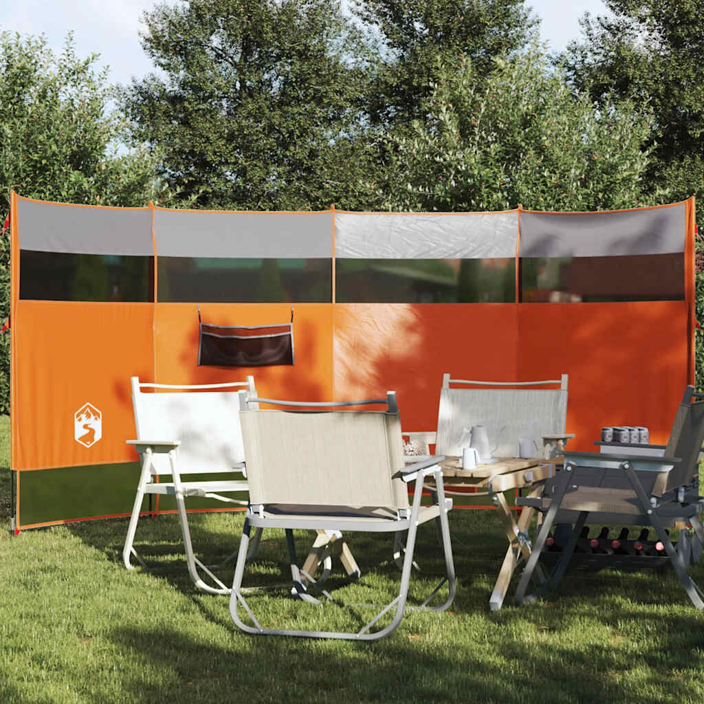 vidaXL Kampeerluifel Oranje 366x152x152 cm Waterdicht