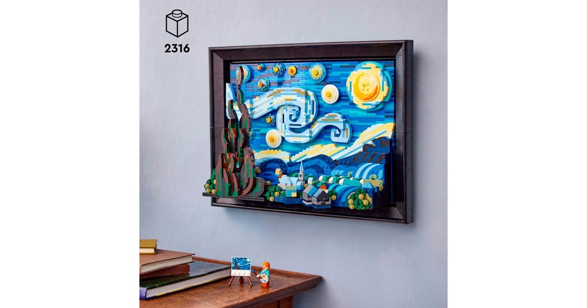 LEGOIdeas - Vincent van Gogh - De sterrennacht Constructiespeelgoed  (21333)