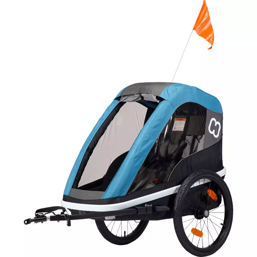 hamax Kinderfahrradanhänger Avenida ONE Petrol Blue