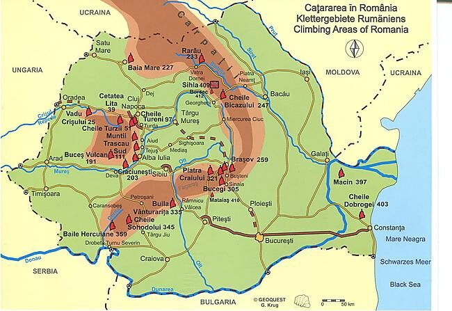GEO QUEST - CLIMBING GUIDEBOOK ROMANIA