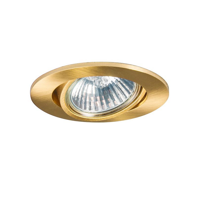 Smart inbouwspot goud kantelbaar incl. Wifi GU10 - Cisco