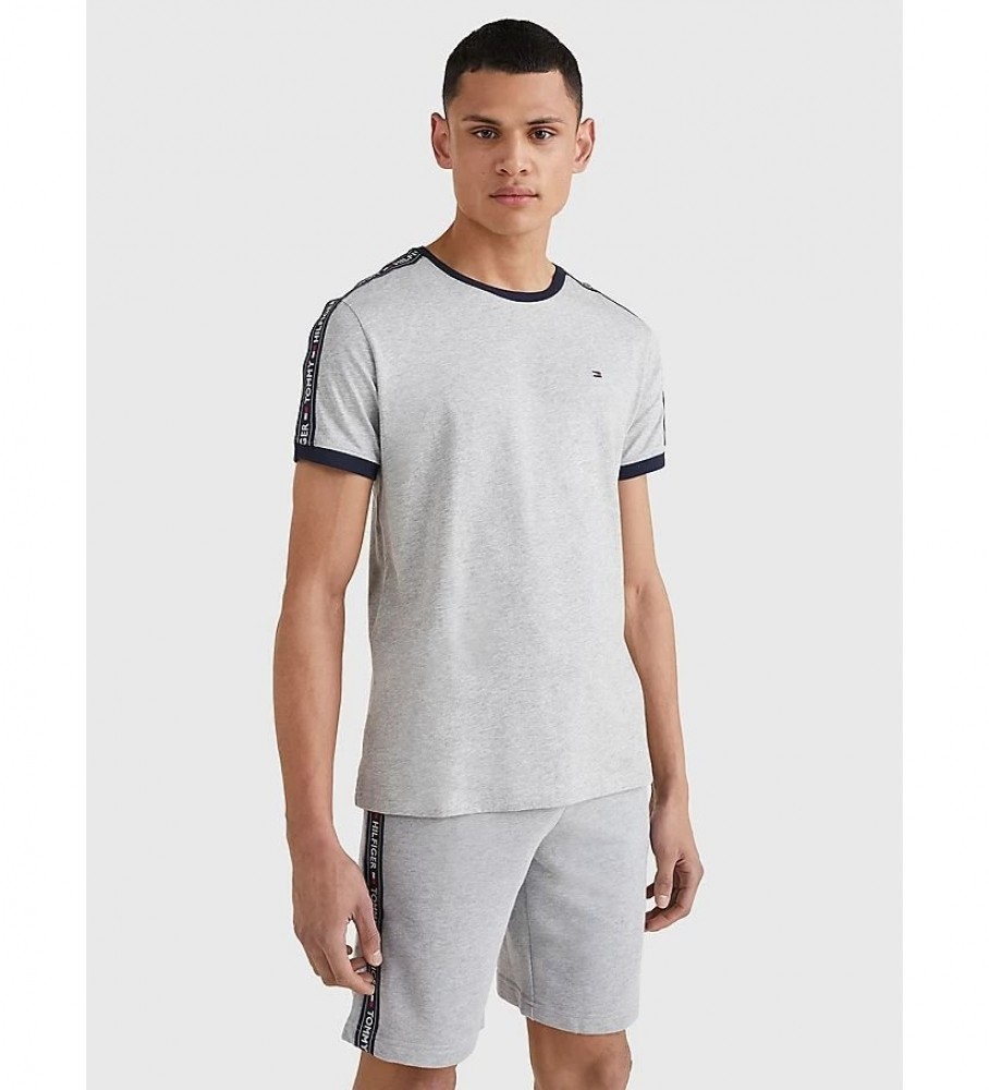 Camiseta Tommy Hilfiger RN SS cinza