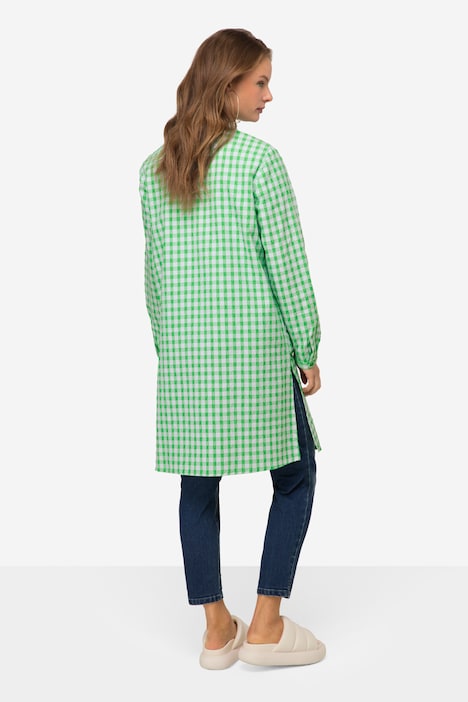 Karo Hemdblusenkleid, Oeko-Tex