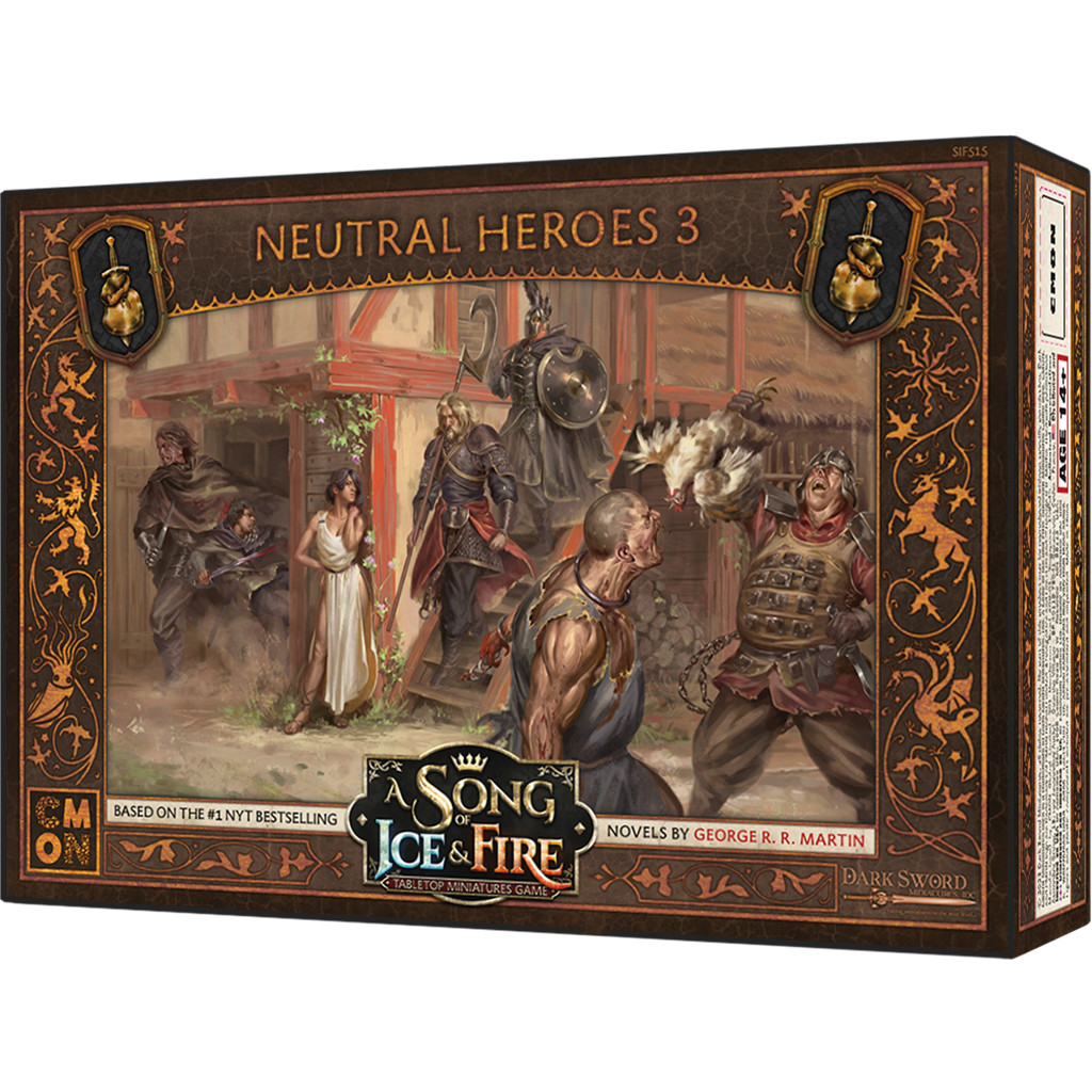 Le Trône de Fer : le Jeu de Figurines - Héros Neutres 3