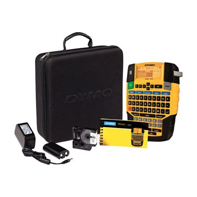 DYMO Rhino 4200 Kit - étiqueteuse - imprimante d'étiquettes monochrome - impression par transfert thermique - 12 à 19 mm - + malette + rubans
